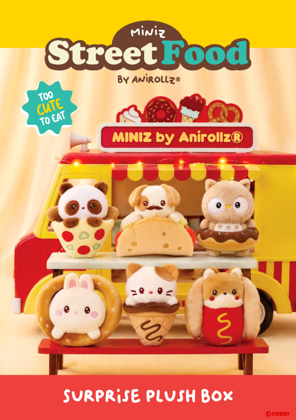 Miniz Street Food Surprise Plush Box