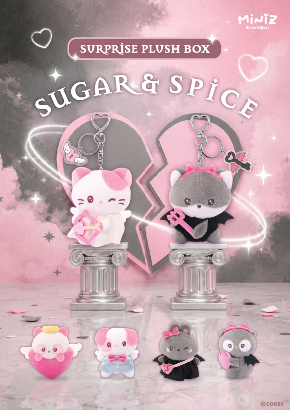 Miniz Sugar & Spice Surprise Plush Box