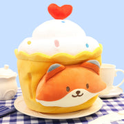 Cupcake Foxiroll Medium Outfitz Plush