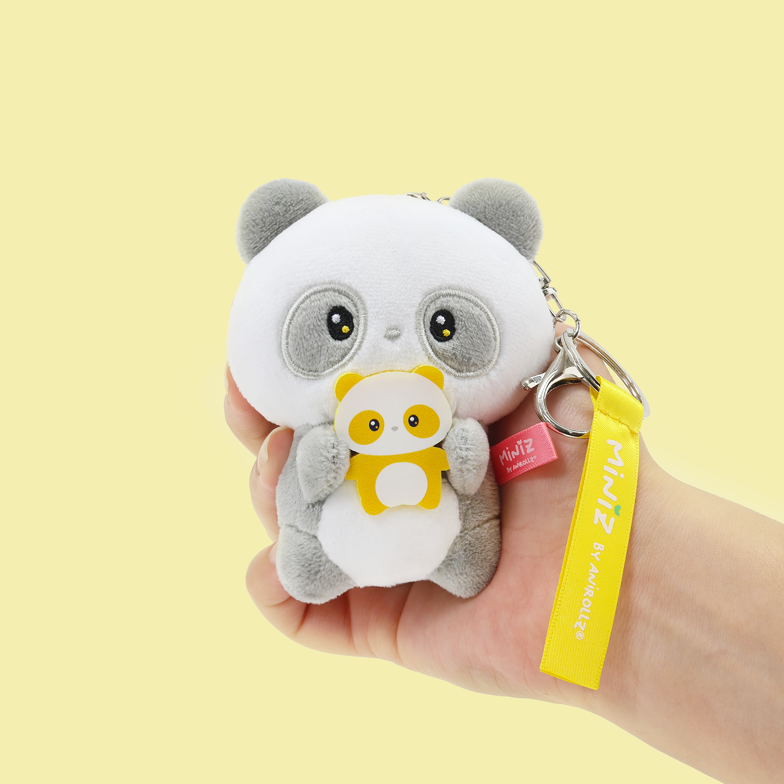 Miniz Mini-Me Pandaroll Plush Charm
