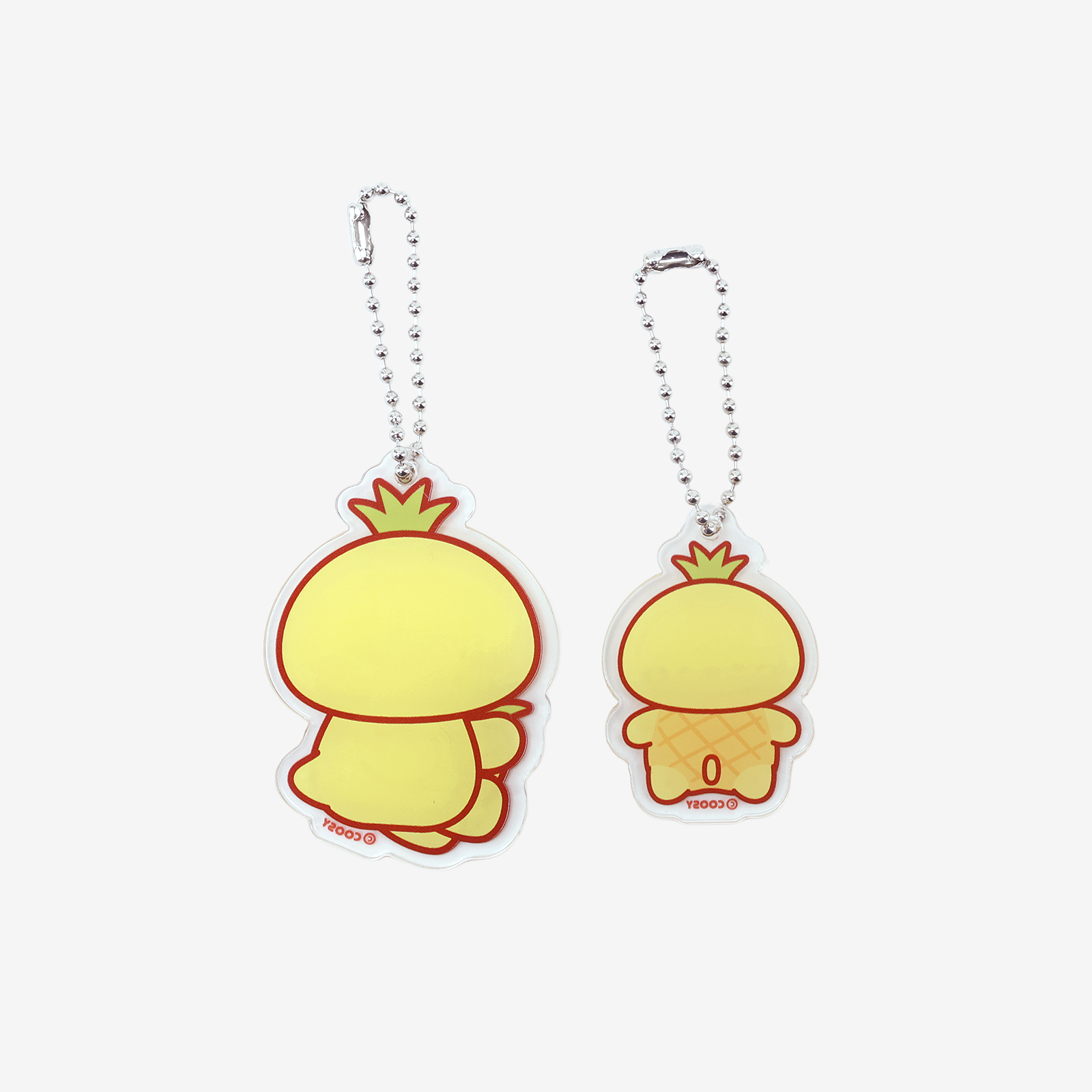 Miniz Chickiroll Acrylic Buddies Charm