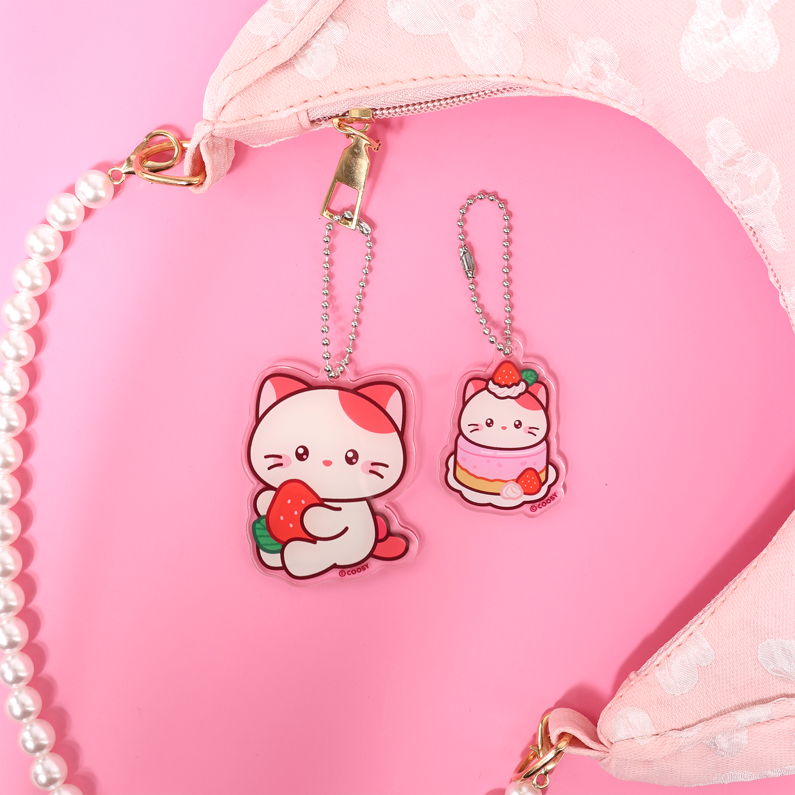 Miniz Kittiroll Acrylic Buddies Charm