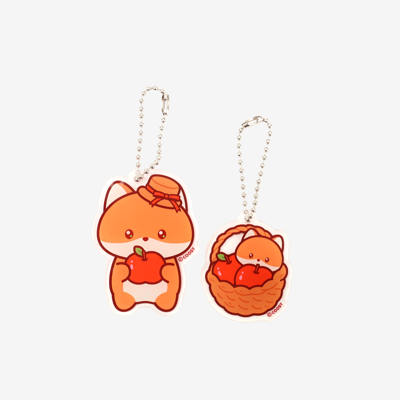 Miniz Foxiroll Acrylic Buddies Charm