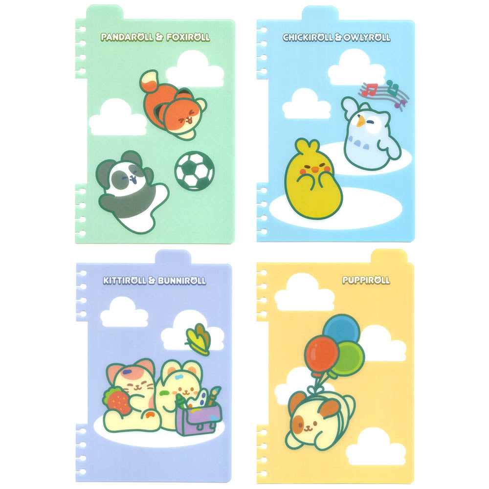 Hello Anirollz Detachable Index Notebook Mint