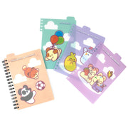 Hello Anirollz Detachable Index Notebook Pink