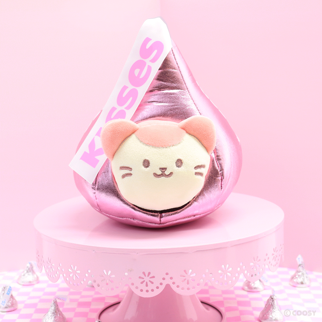 Pink Kisses Kittiroll Small Outfitz Plush