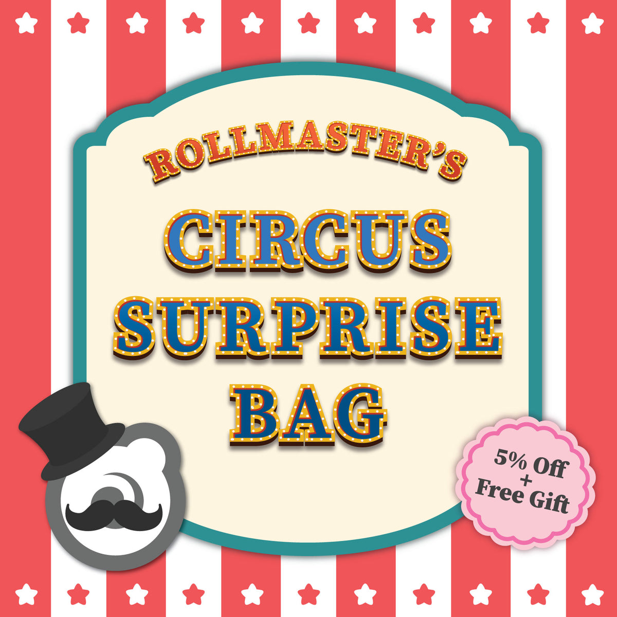 Rollmaster's Circus Surprise Bag
