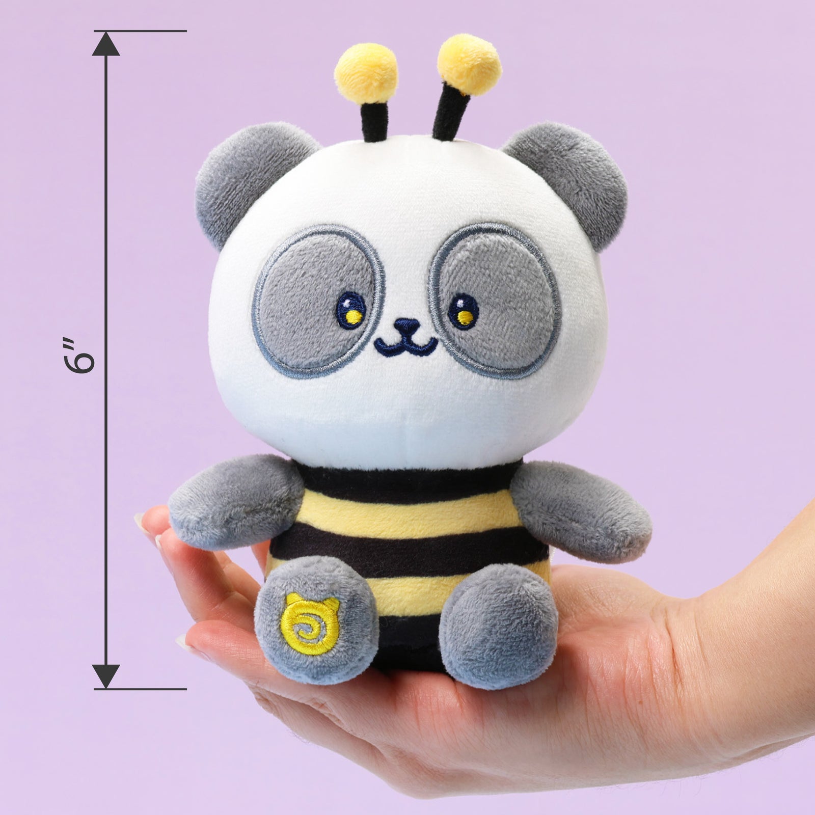 Bumblebee Fairy Pandaroll Small Sitting Plush