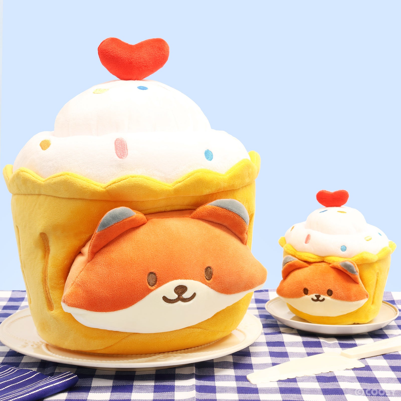 Cupcake Foxiroll Small Outfitz Plush