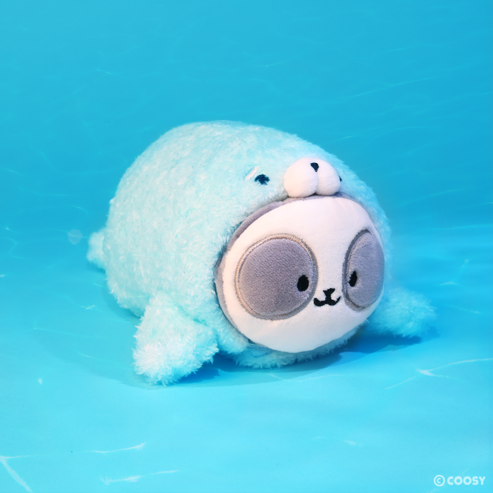 Seal Pandaroll Small Outfitz Plush