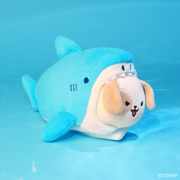 Shark Puppiroll Small Outfitz Plush