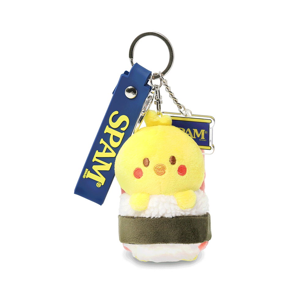 SPAM® Musubi Chickiroll Plush Charm