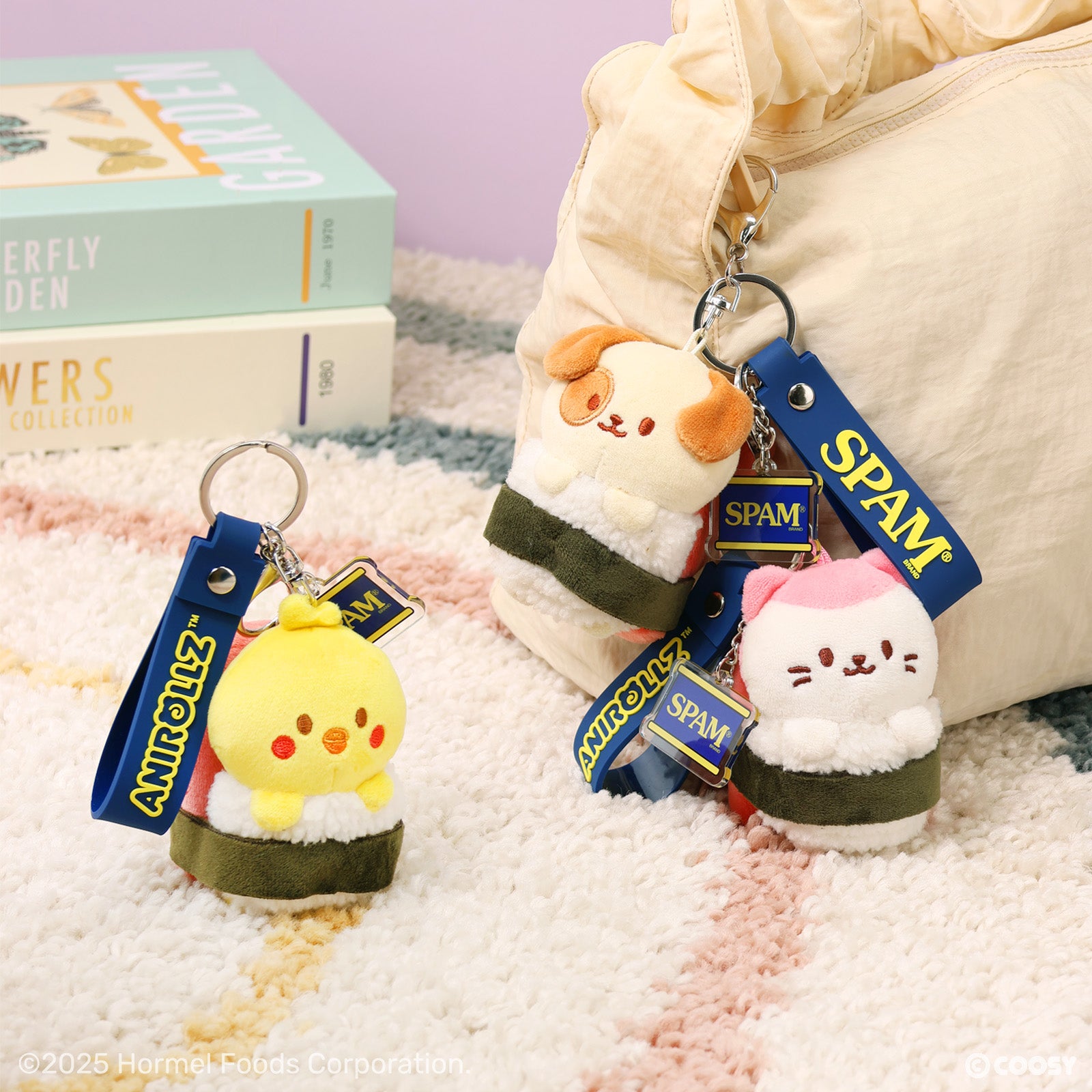 SPAM® Musubi Puppiroll Plush Charm