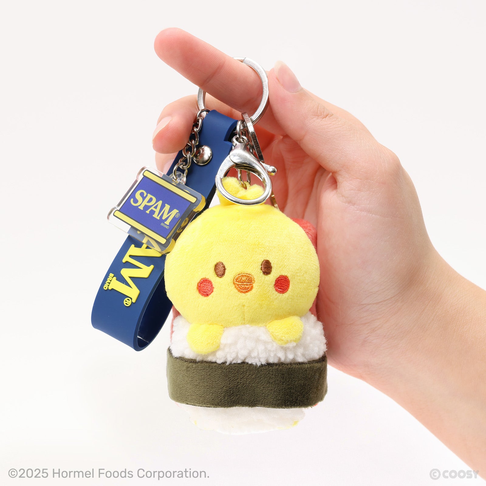 SPAM® Musubi Chickiroll Plush Charm