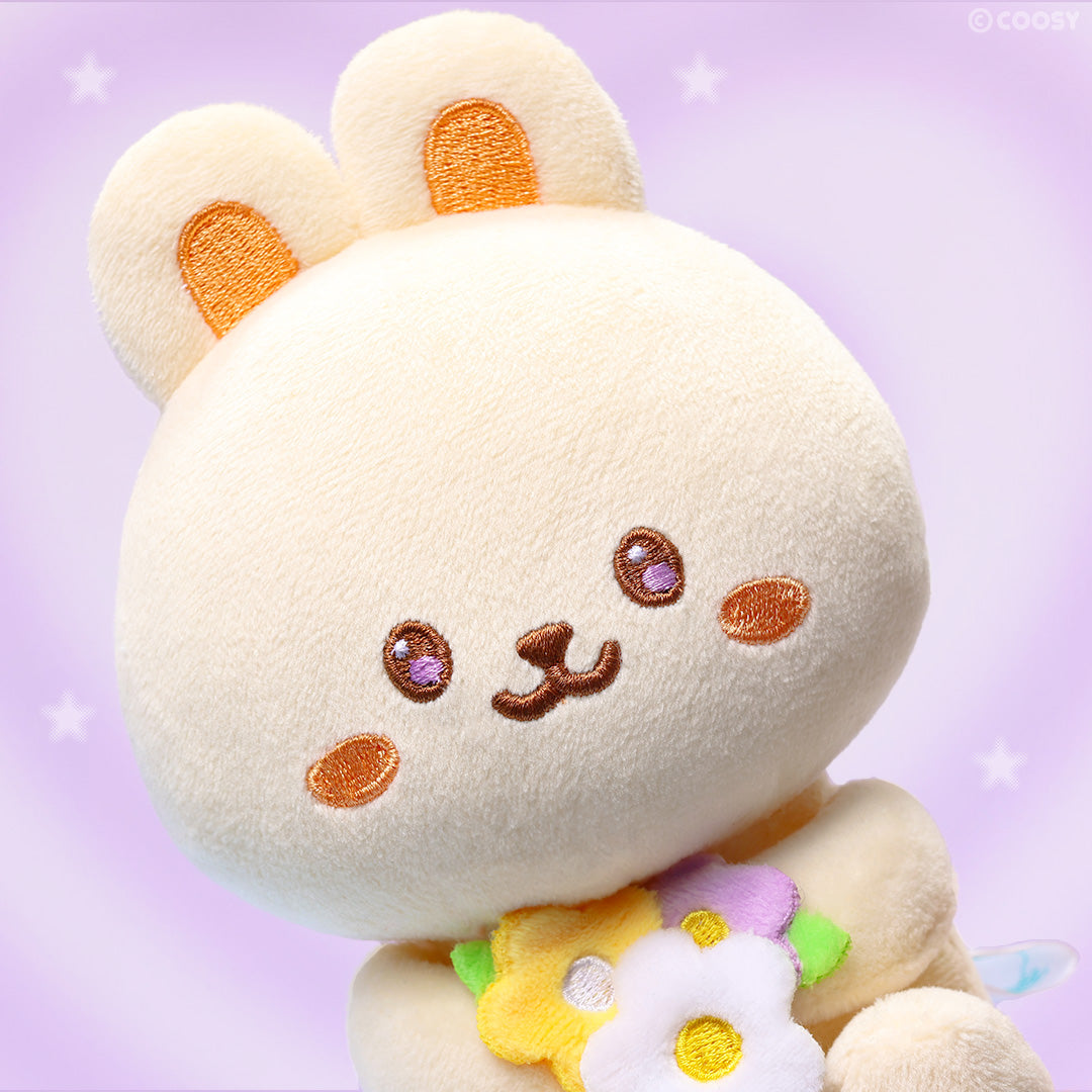 Flower Fairy Bunniroll Small Sitting Plush