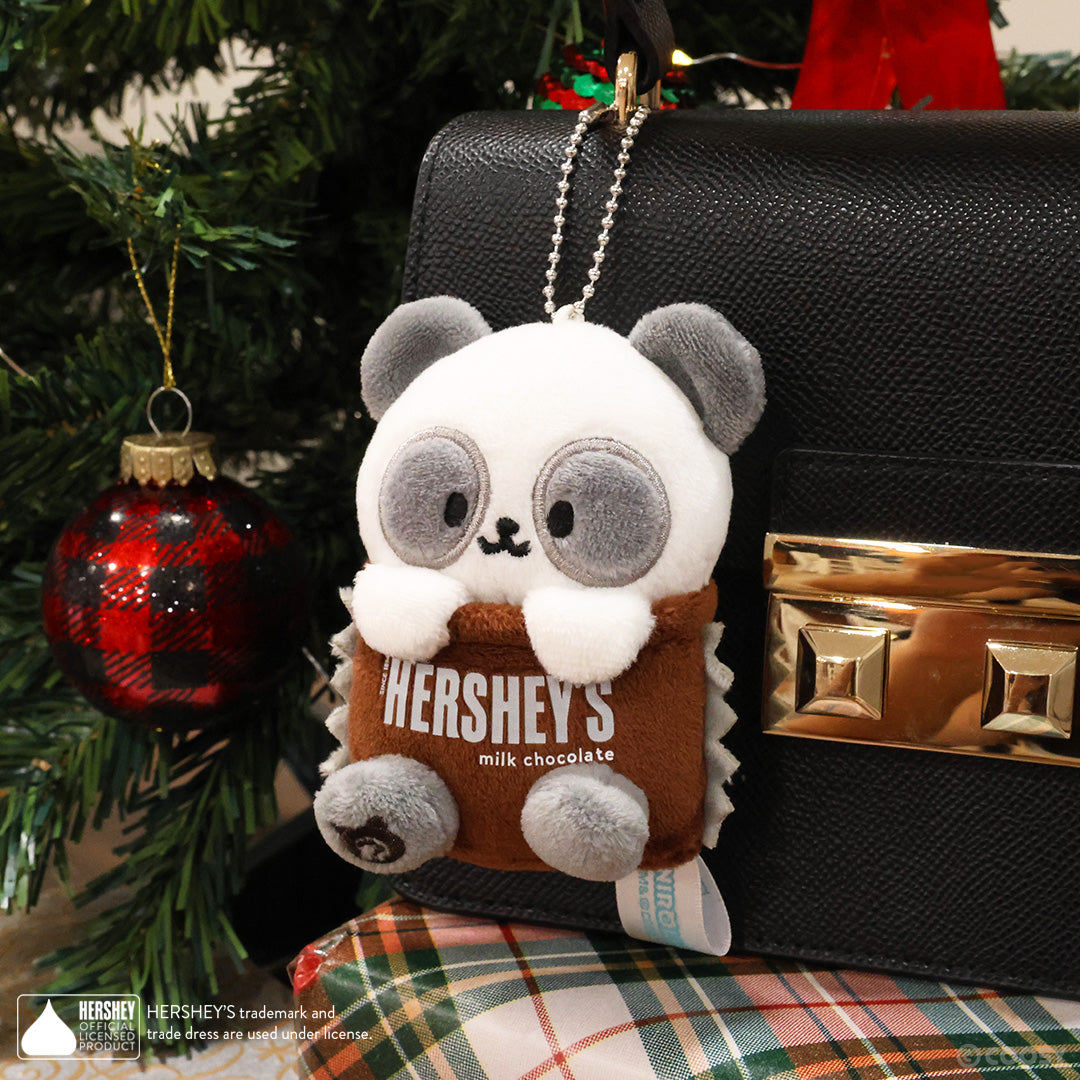 Hershey's Milk Chocolate Pandaroll Plush Charm