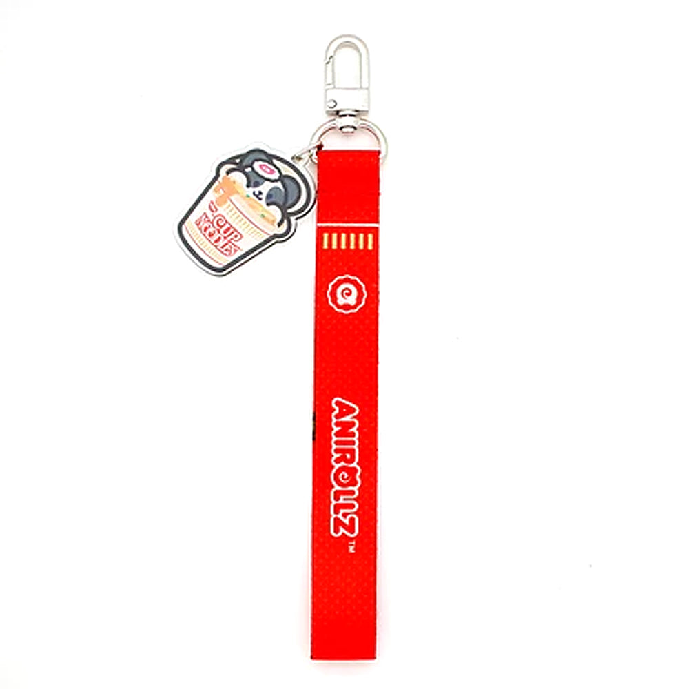 Anirollz x Nissin | Mini Wrist Lanyard.