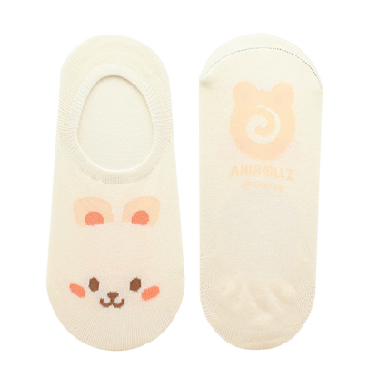 Anirollz Low-Cut Socks Bunniroll