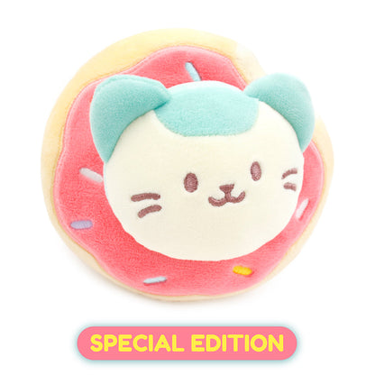 Anirollz Mint Kittiroll 6” Donut Blanket Plush