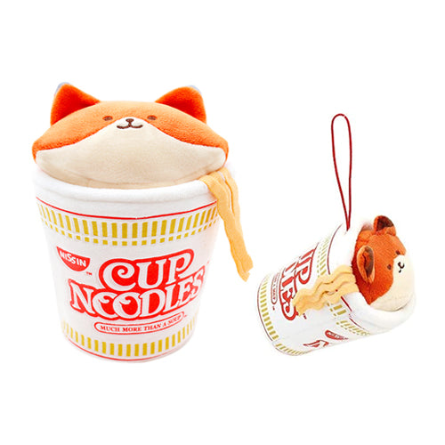 Anirollz x Nissin | Plush & Keychain Gift Set : Foxiroll.